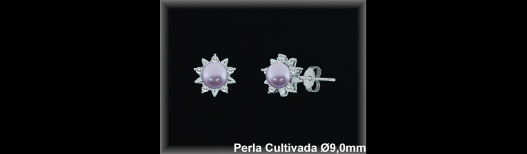 Pendientes de Plata al Por Mayor ref MR008C  Mayorista de pendientes en Plata