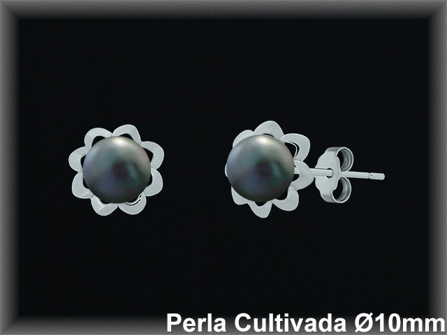 Pendientes de Plata al Por Mayor ref MR016G  Mayorista de pendientes en Plata