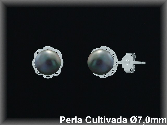 Pendientes de Plata al Por Mayor ref MR019G  Mayorista de pendientes en Plata