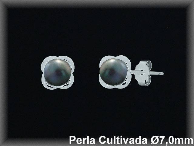 Pendientes de Plata al Por Mayor ref MR020G  Mayorista de pendientes en Plata