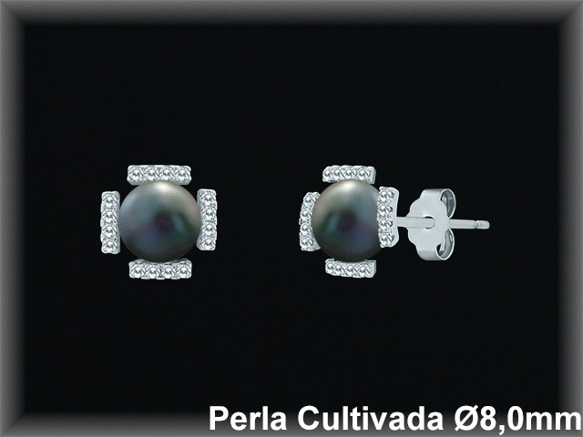 Pendientes de Plata al Por Mayor ref MR028G  Mayorista de pendientes en Plata