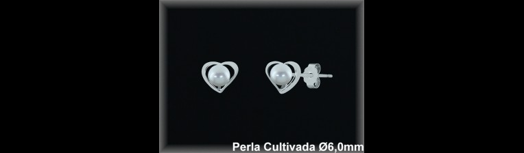Pendientes de Plata al Por Mayor ref MR032  Mayorista de pendientes en Plata
