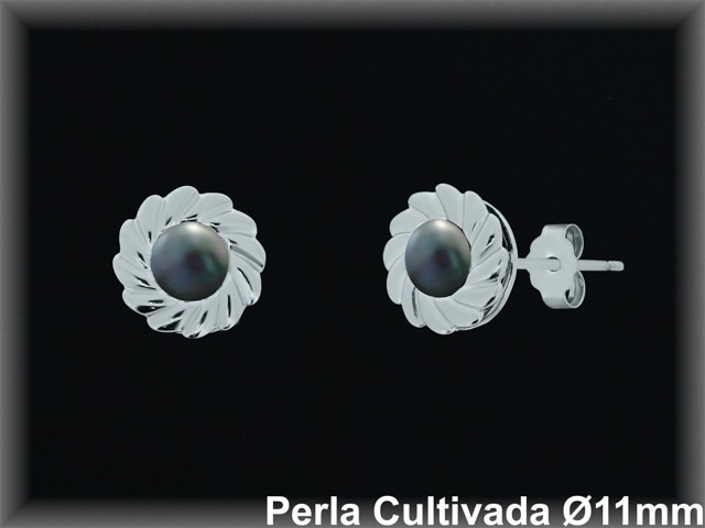 Pendientes de Plata al Por Mayor ref MR039G  Mayorista de pendientes en Plata