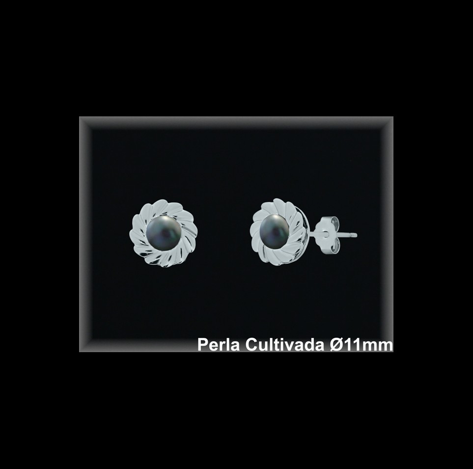 Pendientes de Plata al Por Mayor ref MR039G  Mayorista de pendientes en Plata