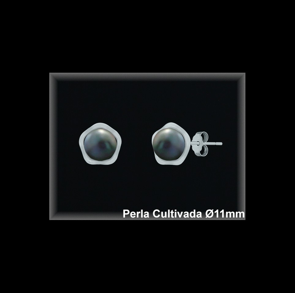 Pendientes de Plata al Por Mayor ref MR040G  Mayorista de pendientes en Plata
