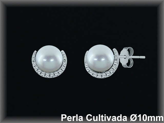 Pendientes de Plata al Por Mayor ref MR042  Mayorista de pendientes en Plata