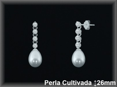 Pendientes de Plata al Por Mayor ref R8475  Mayorista de pendientes de Plata