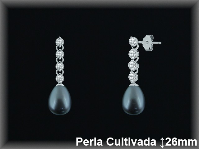 Pendientes de Plata al Por Mayor ref R8475G  Mayorista de pendientes de Plata