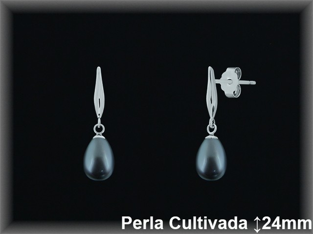 Pendientes de Plata al Por Mayor ref R8478G  Mayorista de pendientes de Plata