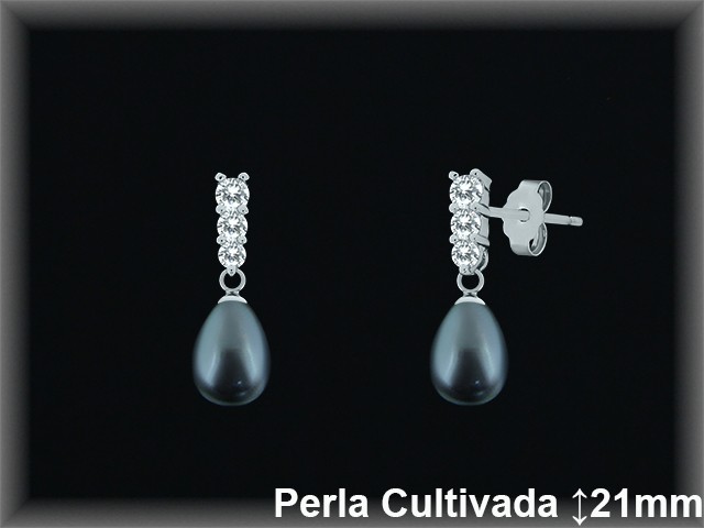 Pendientes de Plata al Por Mayor ref R8480G  Mayorista de pendientes de Plata