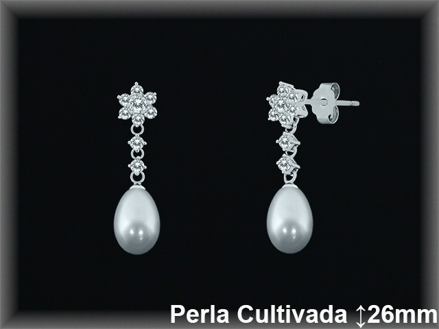 Pendientes de Plata al Por Mayor ref R8481  Mayorista de pendientes de Plata