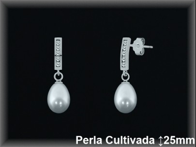 Pendientes de Plata al Por Mayor ref R8523  Mayorista de pendientes de Plata