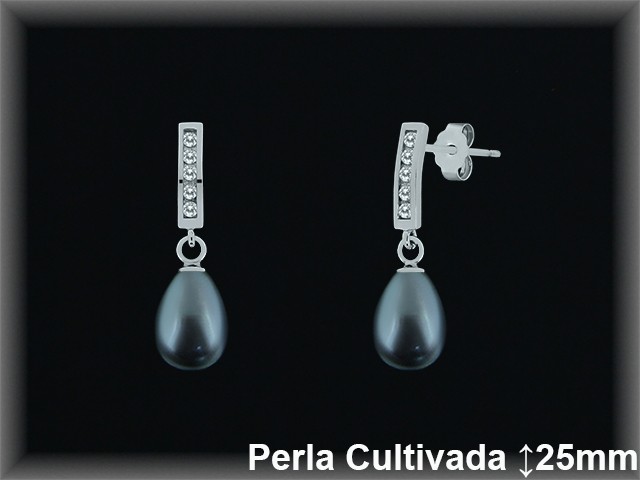 Pendientes de Plata al Por Mayor ref R8523G  Mayorista de pendientes de Plata