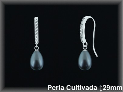 Pendientes de Plata al Por Mayor ref R8526G  Mayorista de pendientes de Plata