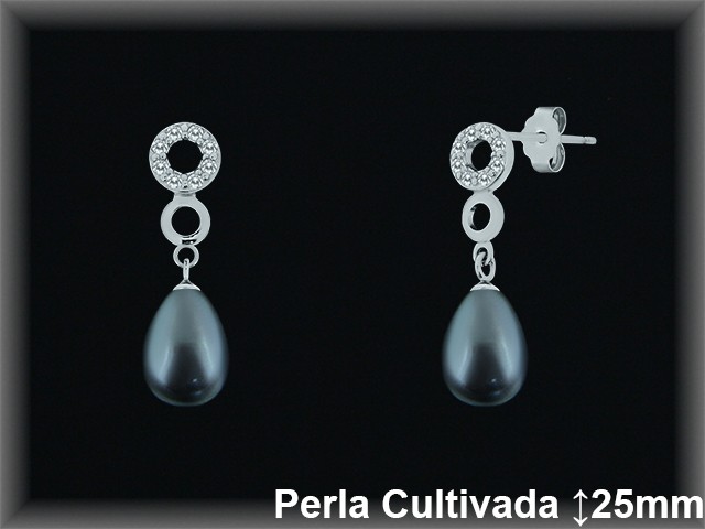 Pendientes de Plata al Por Mayor ref R8546G  Mayorista de pendientes de Plata