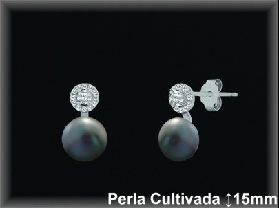 Pendientes de Plata al Por Mayor ref R8569G  Mayorista de pendientes de Plata
