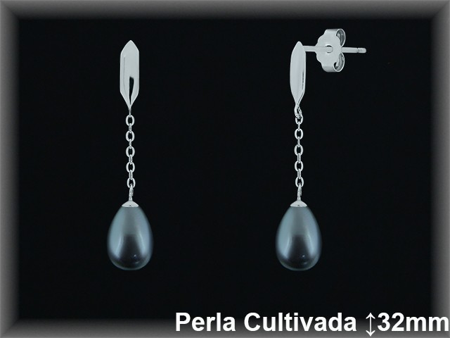 Pendientes de Plata al Por Mayor ref R8579G  Mayorista de pendientes de Plata