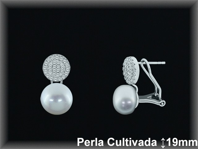 Pendientes de Plata al Por Mayor ref R8601  Mayorista de pendientes de Plata