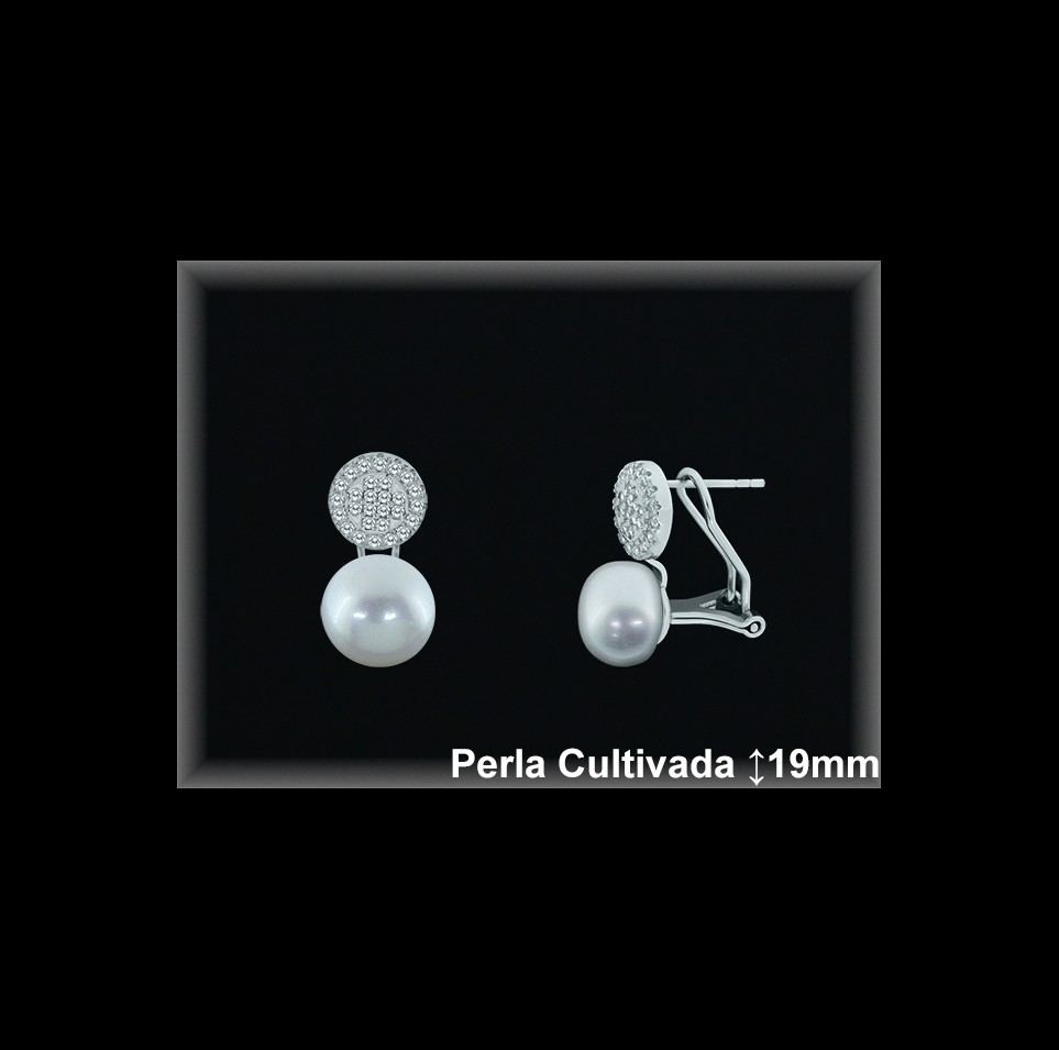 Pendientes de Plata al Por Mayor ref R8601  Mayorista de pendientes de Plata