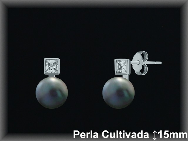 Pendientes de Plata al Por Mayor ref R8606G  Mayorista de pendientes de Plata