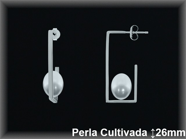 Pendientes de Plata al Por Mayor ref R8647  Mayorista de pendientes de Plata