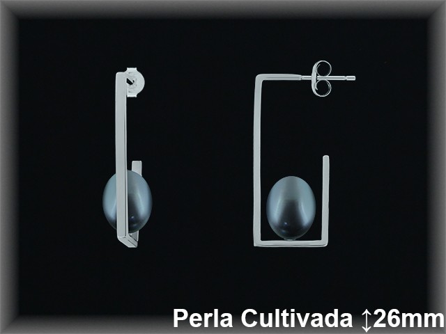 Pendientes de Plata al Por Mayor ref R8647G  Mayorista de pendientes de Plata