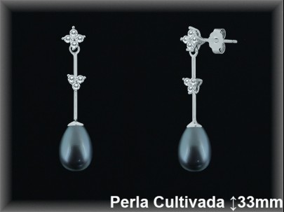 Pendientes de Plata al Por Mayor ref R8651G  Mayorista de pendientes de Plata