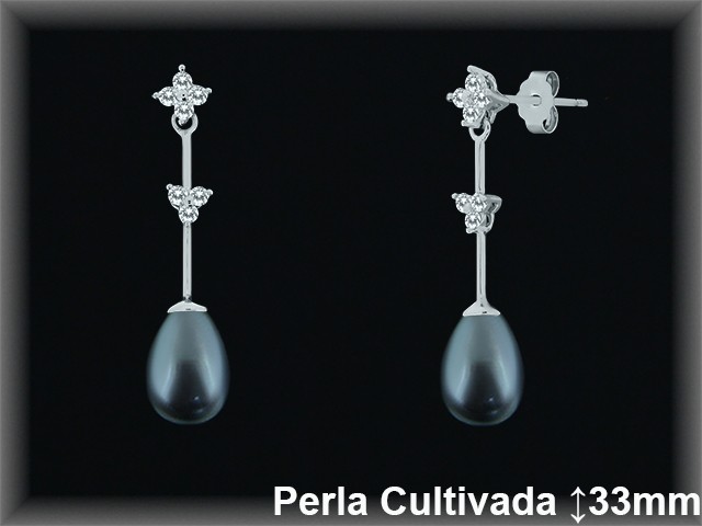 Pendientes de Plata al Por Mayor ref R8651G  Mayorista de pendientes de Plata