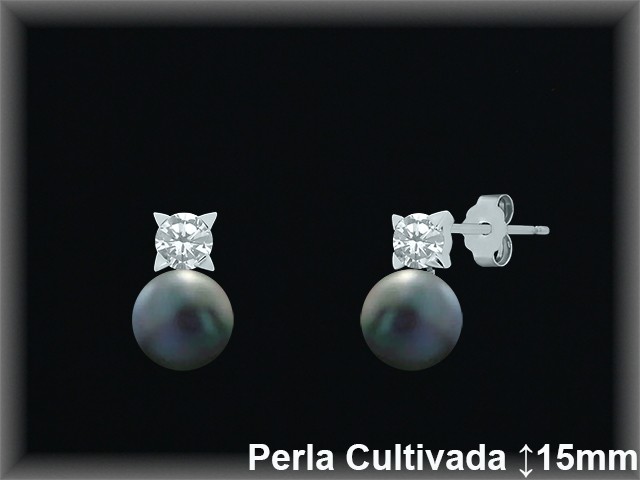 Pendientes de Plata al Por Mayor ref R8652G  Mayorista de pendientes de Plata