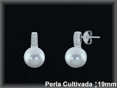 Pendientes de Plata al Por Mayor ref R8666  Mayorista de pendientes de Plata
