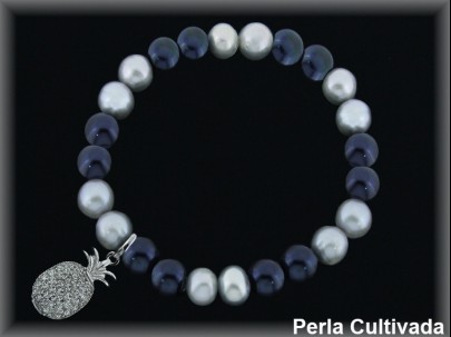 Pulseras de Plata al Por Mayor ref 9114E  Mayorista de Pulseras de Plata