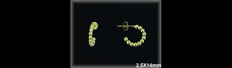 Mayorista de Plata en Pendientes ref AL400C  Pendientes de Plata al por Mayor
