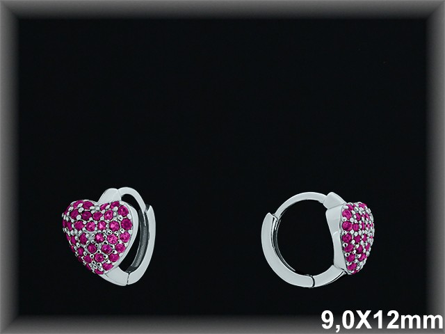 Mayorista de Plata de Aros ref AZ382R  Aros de Plata al por Mayor