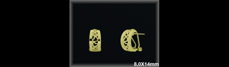 Mayorista de Plata en Pendientes ref L8607C  Pendientes de Plata al por Mayor