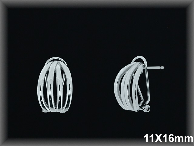 Mayorista de Plata en Pendientes ref L8610  Pendientes de Plata al por Mayor