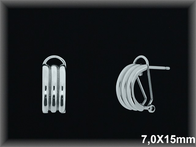 Mayorista de Plata en Pendientes ref L8611  Pendientes de Plata al por Mayor