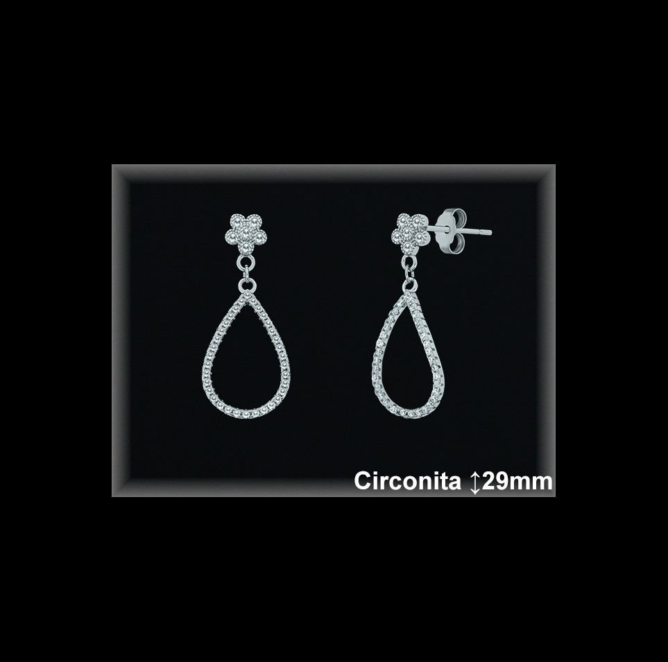 Mayorista de Plata en Pendientes ref Z8508  Pendientes de Plata al por Mayor