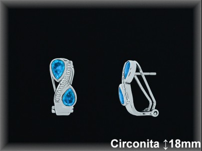 Mayorista de Plata en Pendientes ref Z8722G  Pendientes de Plata al por Mayor