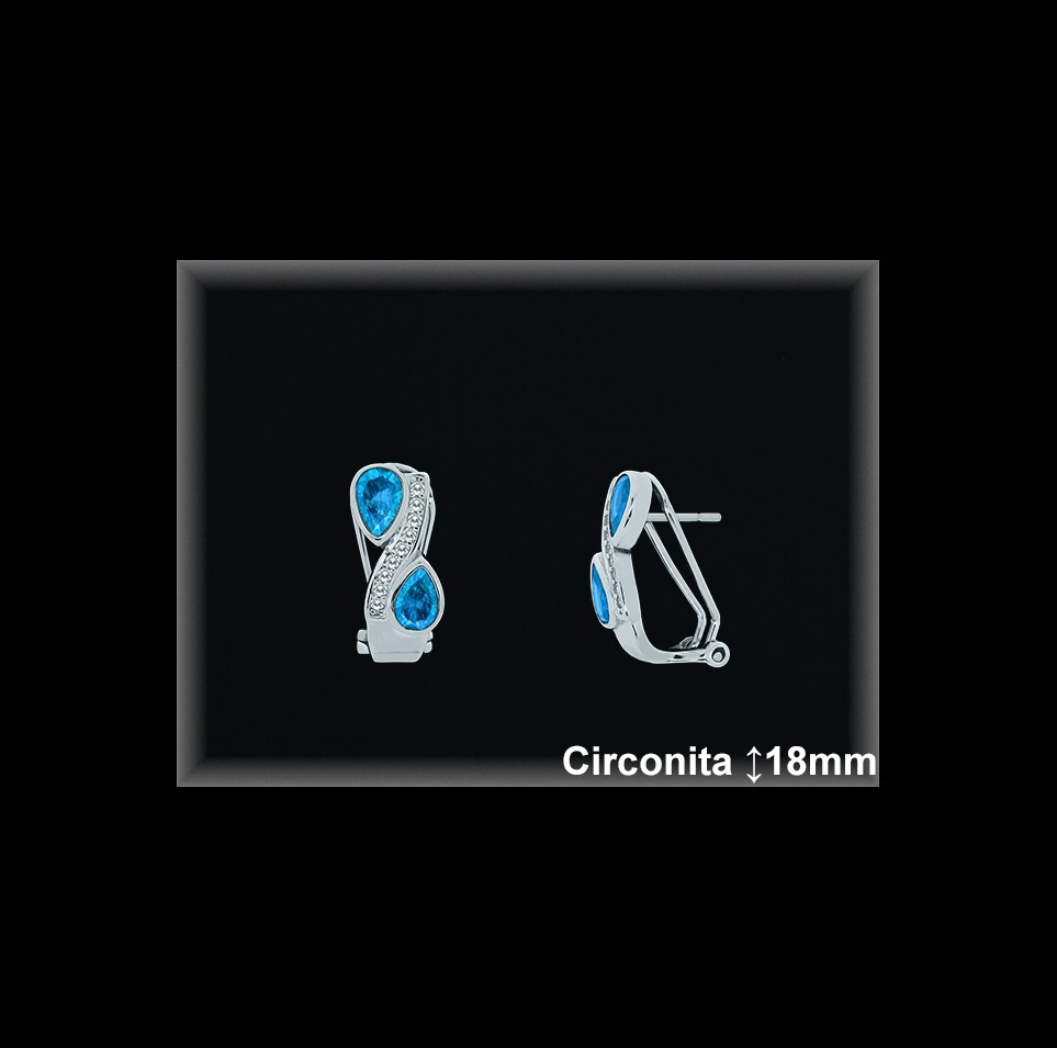 Mayorista de Plata en Pendientes ref Z8722G  Pendientes de Plata al por Mayor