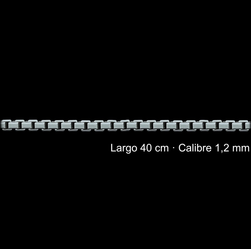 Cadena Plata 925 Veneciana 40 Cm 1 2 Mm | Mayorista
