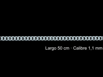 Cadena Plata 925 Barbada 50 Cm 1 1 Mm | Mayorista