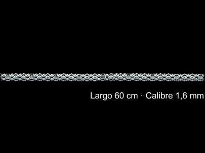 Cadena Plata 925 Coreana 60 Cm 1 6 Mm | Mayorista