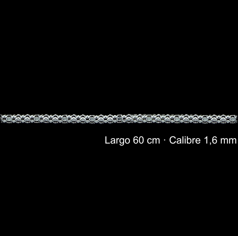 Cadena Plata 925 Coreana 60 Cm 1 6 Mm | Mayorista