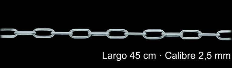 Cadena Plata 925 Forzada 45 Cm 2 5 mm | Mayorista
