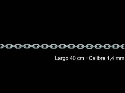 Cadena Plata 925 Forzada 40 Cm 1 4 Mm | Mayorista