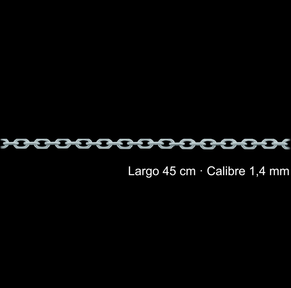 Cadena Plata 925 Forzada 45 Cm 1 4 Mm | Mayorista
