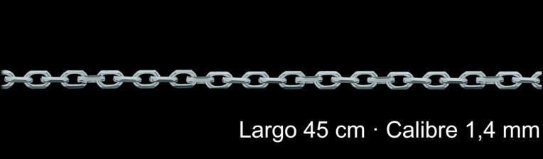 Cadena Plata 925 Forzada Diamantada 45 Cm 1 3 Mm | Mayorista