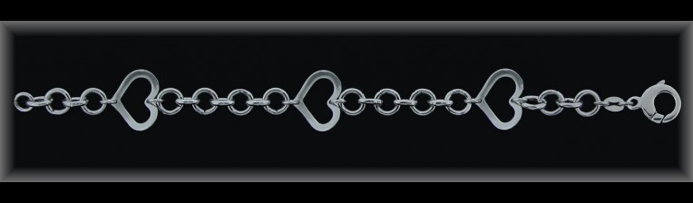 Pulseras Plata al por mayor ref 9L119. Mayoristas Plata al por Mayor