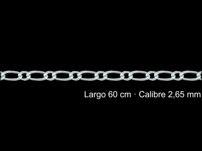 Cadena Plata 925 Programada 1 1 60 Cm 2 65 Mm | Mayorista