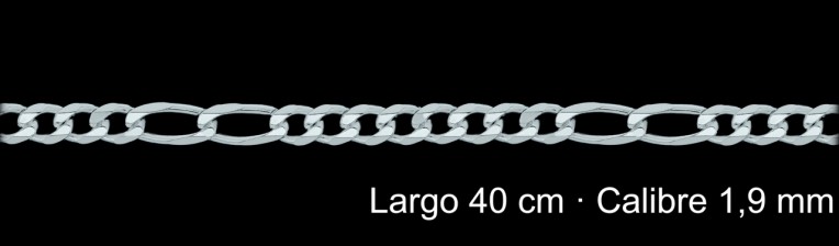 Cadenas de Plata al Por Mayor ref 73L53A  Mayorista de Cadenas de Plata
